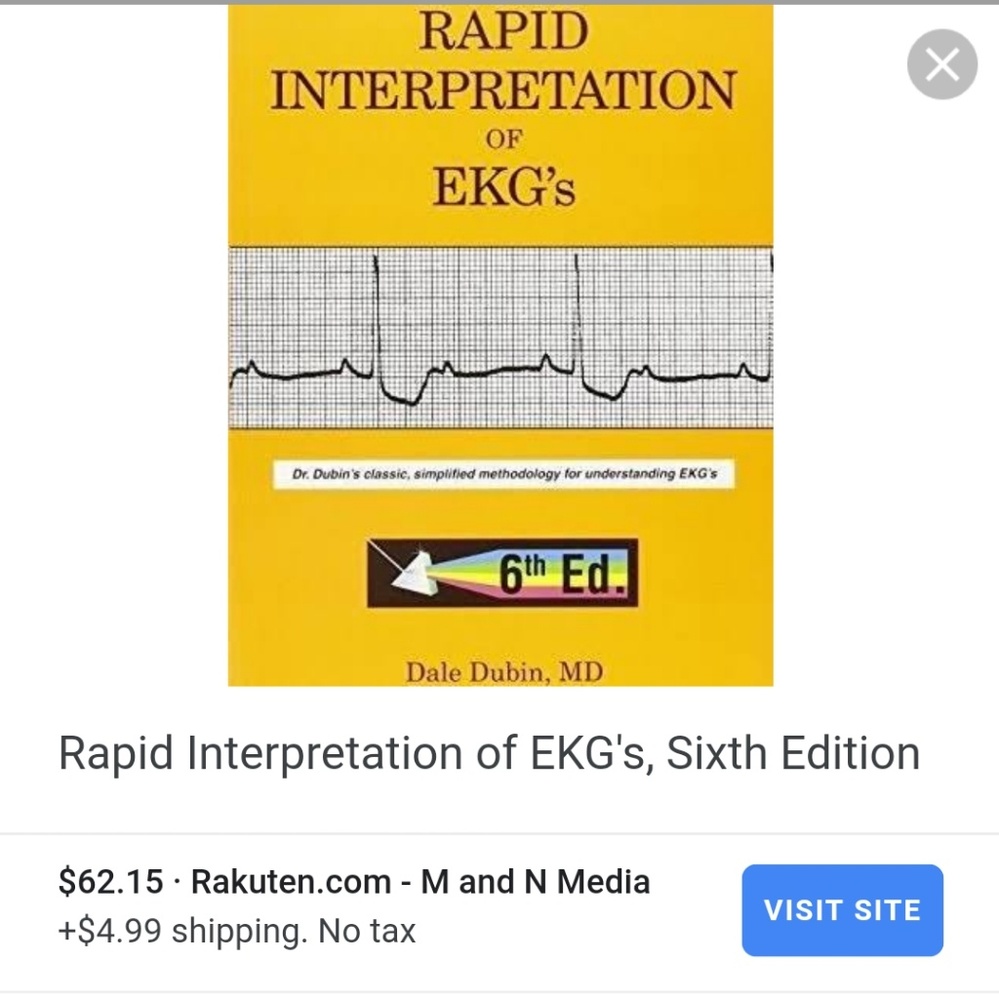 Rapid interpretation of EKGs 6th edition